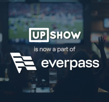 UPshow is now a part of everpass mobile image